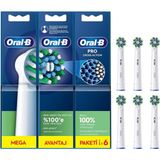 Oral-B Cross Action Şarjlı Diş Fırçası Yedek Başlığı 6 Adet - Renkli