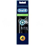 Oral-B Cross Action Şarjlı Diş Fırçası Yedek Başlık 4'lü - Siyah - Eski Ambalaj