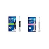 Oral-B Cross Action Siyah Kutulu Orta Sert Şarjlı Fırça Ultra Thin Extra Yumuşak Beyaz 2'li Set