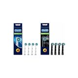 Oral-B Cross Action Ve Cross Action Black Yedek Başlık 4'lü