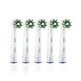 Oral-B CrossAction elektrikli diş fırçası başlığı, 5 adet, CleanMaximiser kılları ile bütünsel ağız temizliği