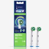Oral-B CrossAction Elektrikli Diş Fırçası Yedek Fırça Başlıkları Dolum, 2 ct (Ambalaj değişebilir)