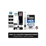 Oral-B D100 Şarjlı Fırça + Gillette Blue3 Beşiktaş Taraftar Paketi