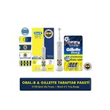 Oral-B D100 Şarjlı Fırça + Gillette Blue3 Fenerbahçe Taraftar Paketi