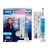 Oral-B D100 Vitality Frozen Çocuklar İçin Ekstra Yumuşak Şarj Edilebilir Diş Fırçası Seyahat Kabı