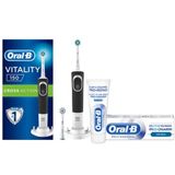 Oral-B D150 Şarjlı Diş Fırçası + Yedek Başlık + Pro Onarım 50 ml Diş Macunu