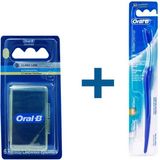 Oral-B Diş Fırçası İnterdental Arayüz Düz+Oral-B Arayüz Diş Fırçası Yedeği Düz 6 Adet