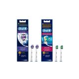 Oral-B Diş Fırçası Yedek Başlığı 3D White 2'Li+Floss Action 2'Li