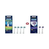 Oral-B Diş Fırçası Yedek Başlığı Cross Action 4'lü + 3D White Diş Fırçası Başlığı 2'li