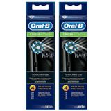 Oral-B Diş Fırçası Yedek Başlığı Cross Action Siyah 4 Lü - 2 Adet