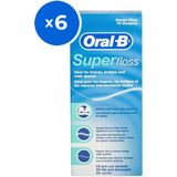Oral-B Diş İpi Super Floss 50'Li X 6 Paket (Skt:06/2029)