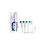 Oral-B Diş Macunu - Şarjlı Diş Fırçaları için 4 Adet Muadil Pricesion Clean Yedek Başlık - 1 Adet Kapak