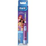 Oral-B Disney Prenses Temalı Çocuk Pilli Diş Fırçası – Yumuşak Kıllı, Hassas Temizlik ve Eğlenceli Renkli Tasarım