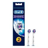 Oral-B Eb18 3D White Diş Fırçası 2'Li Yedek Başlık Beyaz
