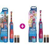 Oral-B Elektrikli Diş Fırçası Ekstra Yumuşak Kıllar ile Mavi Renk Çocuklar İçin