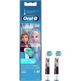 Oral-B Frozen Temalı Çocuk Diş Fırçası Yedek Başlığı - Ekstra Yumuşak, Diş Eti Dostu, 2 Adet, Mavi