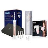 Oral-B Genius 20000 Yapay Zeka Destekli Şarj Edilebilir Diş Fırçası+Braun Silk Epil5 5620 Epilatör