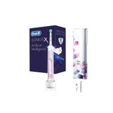 Oral-B Genius X AI Art of Brushing Blush Pink Şarj Edilebilir Diş Fırçası+Seyahat Kabı