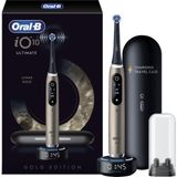 Oral-B Io 10 Şarjlı Diş Fırçası - Gold Renk, Bluetooth Özellikli ve 7 Fırçalama Modu - Altın