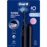Oral-B İo 2 Gece Siyahı Şarjlı Diş Fırçası + Diş Fırçası Başlığı - Seyahat Kutusu