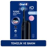 Oral-B iO 2 Şarjlı Diş Fırçası - Siyah,+ Seyahat Kabı (Teşhir Ürünü)