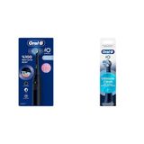 Oral-B iO 2 Şarjlı Gece Siyahı Diş Fırçası+iO Ultimate Clean Siyah 2 Adet Diş Fırçası Yedek Başlığı