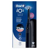 Oral-B iO 2 Siyah Diş Fırçası - Siyah+Seyahat Kabı