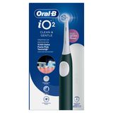 Oral-B iO 2 Siyah Diş Fırçası - Yeşil+Seyahat Kabı