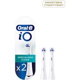 Oral-B Io 2'li Beyaz Diş Fırçası Yedek Başlığı Özel Olay İçin Kullanıma Uygun Modern Stil - Standart