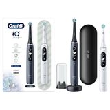 Oral-B iO-7 Siyah Beyaz 2'li Set Şarjlı Diş Fırçası
