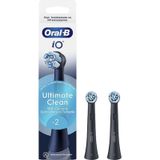 Oral b IO Clean 2'li Diş Fırçası Yedek Başlık Siyah