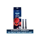 Oral-B iO Çocuk 6+ Spiderman Diş Fırçası Yedek Başlığı 2 Adet