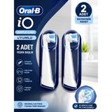 Oral-B Io Gentle Care Beyaz Diş Fırçası Yedek Başlığı 2 Adet Yumuşak Kıllarla Üstün Temizlik