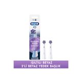 Oral-B iO Radiant White Beyaz Diş Fırçası Yedek Başlığı 2 Adet