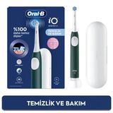 Oral-B iO Series 2 Yeşil Diş Fırçası + Seyahat Kabı
