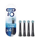 Oral B iO Ultimate Clean Black 4'lü Diş Fırçası Yedek Başlık