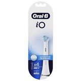 Oral-B İo Ultimate Clean Yedek Diş Fırçası Başlığı, 4 Adet, Beyaz