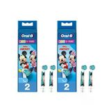 Oral-B Kids Extra Yumuşak Mickey Yedek Başlık 2'Li 2 Adet
