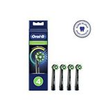 Oral B Oral-b Cross Action Clean ve maximiser Şarjlı Diş Fırçası Yedek Başlığı Siyah 4'lü