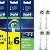 Oral b Oral-B Eb50 Cross Action Clean Maximiser 6'lı Diş Fırçası Yedek Başlığı Beyaz