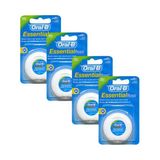 Oral-B Oral B Essential Floss Mint Naneli 50 Metre 4 Adet Diş Ipi