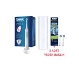 Oral-B Oral B Pro 3500 Şarjlı Diş Fırçası Ve Seyahat Kabı + 2 Li Cross Action Yedek Başlık