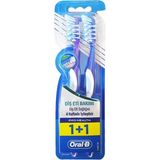 Oral-B Oral B Pro Health Diş Eti Bakımı Orta 1+1 Diş Fırçası Orta Sertlikte 2 Parça