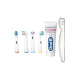 Oral-B Oral - B Şarjlı Diş Fırçası Başlığı Uyumlu Yedek Başlık & Oral B Diş Macunu & Koruma Kapağı