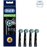 Oral-B Oral B Şarjlı Dis Firçasi Yedek Basligi Cross Action Siyah 4lü Black