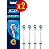 Oral-B Oxyget Ağız Duşu 8'li Diş Fırçası Yedek Başlığı