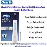 Oral-B Oxyjet Teknolojisine Sahip Aquacare Series 4 Ağız Duşu-Kablosuz Şarjlı - AĞIZ DUŞU - Beyaz