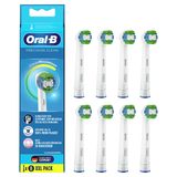Oral-B Precision Clean elektrikli diş fırçası için fırça başlığı, 8 adet, optimum diş bakımı için CleanMaximiser kıllı, Oral-B diş fırçaları için diş fırçası başlığı