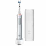 Oral-B PRO 3 3500 elektrikli diş fırçası, 3 temizleme modu ve 360° görsel basınç kontrolü, diş bakımı için, seyahat çantası, kadın ve erkek için hediye, beyaz
