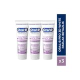 Oral-B Pro 3D White Advanced Ekspres Beyazlık Parlak Beyazlık Diş Macunu 75 ml x 3 Adet
